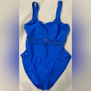 Speedo Blue Women's One Piece Swimsuit